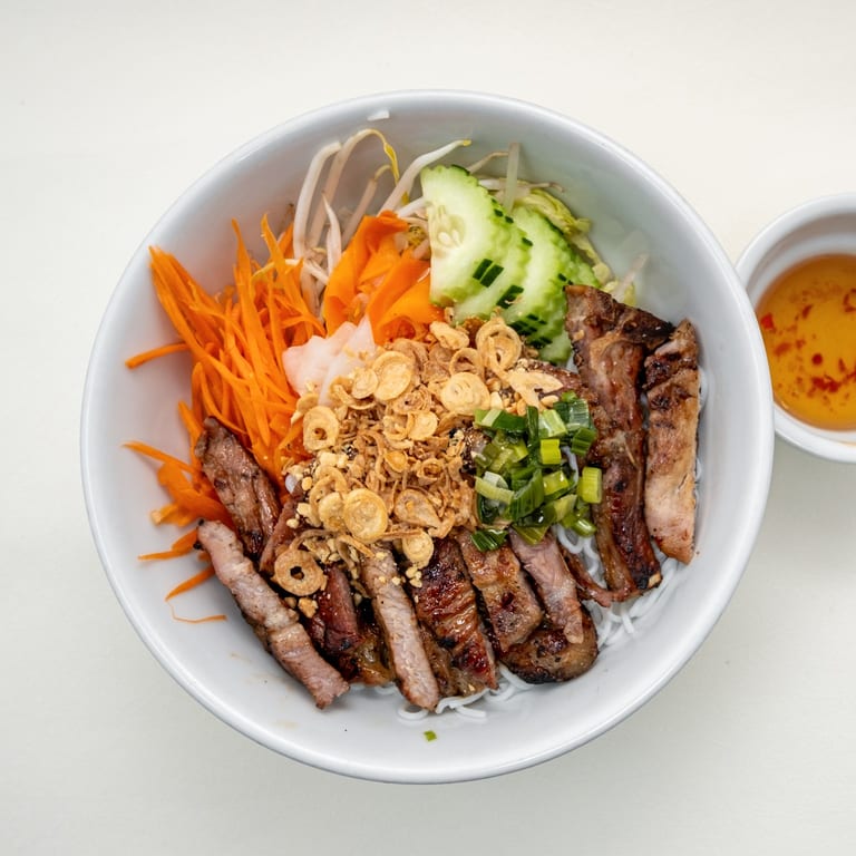 Savor our vermicelli bowls
