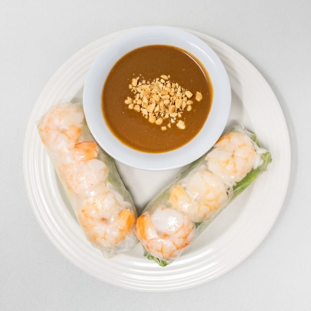 Fresh Rice Papper Roll.