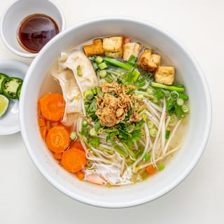 Vegetarian Noodle Soup / Hủ Tiếu Mì Chay